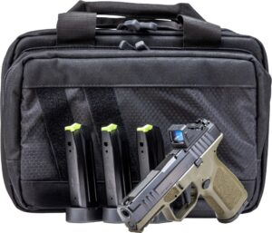 Rost Martin RM1C 9mm handgun bundle with Viridian RFX11 green dot and 4" barrel