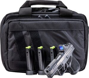 Rost Martin RM1S 9mm 3.6 inch barrel optic-ready pistol with Viridian RFX11