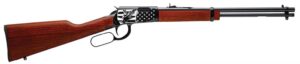 Rossi Rio Bravo RL22181WD-EN22 .22 LR 18in blued barrel engraved receiver hardwood stock