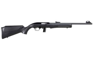 Rossi RS22 semi-automatic .22 LR rifle with 18-inch barrel and black Monte Carlo synthetic stock