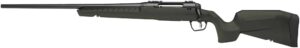 Savage AXIS 2 left-hand 6.5mm Creedmoor rifle with 22 inch barrel and green synthetic stock
