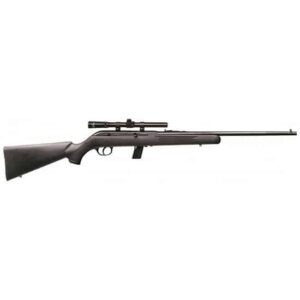 Savage 64 FLXP left-hand .22 LR 21 inch rifle with synthetic stock and included 4x15mm scope