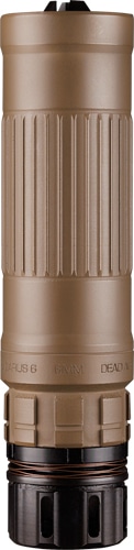 Dead Air Lazarus 6 KeyMo suppressor FDE 6.4 inch 18.4 oz with DA115 adapter