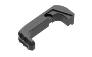 Tyrant CNC extended magazine release for Glock Gen4/5 in matte black