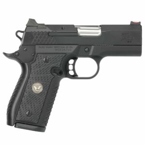 Wilson Combat EDC X9 2.0 9mm pistol 3.25in Black DLC with Black G10 Starburst grips