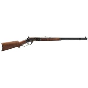 Winchester 1873 Sporter 24-inch octagon barrel color case hardened receiver walnut pistol grip