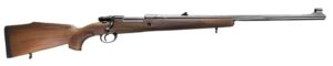 Zastava Arms LK M70 .375 H&H Magnum bolt-action rifle with walnut stock and blued finish