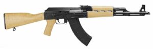 Zastava ZPAPM70 ZR7762LM 7.62x39 rifle with light maple furniture and blued finish