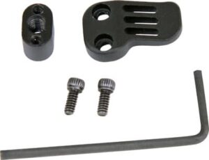 GUNTEC AR EXTENDED MAG CATCH - PADDLE RELEASE BLACK