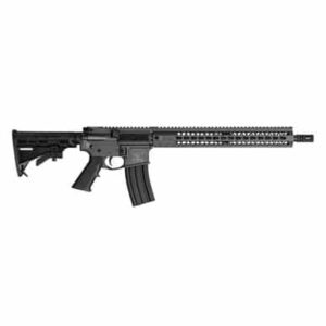 Brigade Forged 5.56 AR 16 inch with 15 inch U-rail and Tungsten Gray Cerakote finish