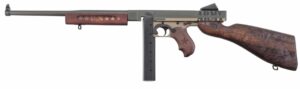 Auto-Ordnance Thompson TM1C4 Army 250th .45 ACP 16.5in OD Green Coyote Tan walnut