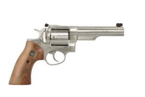 Ruger GP100 .44 S&W Special 5-inch stainless steel revolver with half-lug barrel