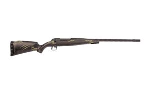 Fierce Firearms TI Rogue 7MM Backcountry 22-inch twisted fluted barrel rifle, black Cerakote finish