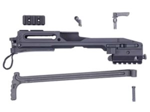 B&T USW-G20 BT-430220 Glock conversion kit in black with QD folding stock and Picatinny rail