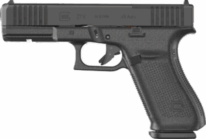 Glock G21 V MOS .45 ACP 4.61in black pistol with three 13-round magazines
