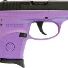 Ruger LCP-PG Lady Lilac .380 ACP blued slide purple polymer grip 2.75 inch barrel