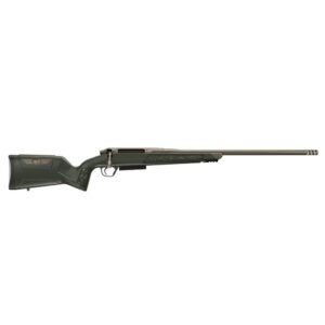 Christensen Arms Evoke 7mm Backcountry 16.25in Burnt Bronze Cerakote rifle with green polymer stock