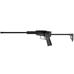 Dark Mountain Arms Stowaway 9mm single-shot take-down rifle with Picatinny rail and threaded barrel