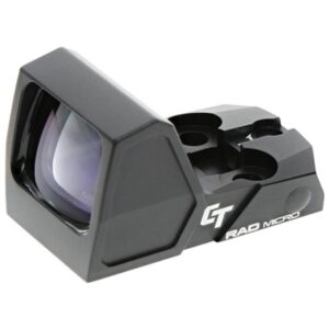 Crimson Trace RAD Micro open reflex sight in black anodized finish