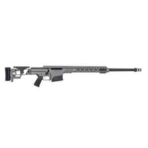 Barrett MRAD Folding Stock Rifle .338 Norma Magnum 26 inch fluted barrel tungsten grey