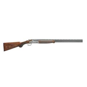 IFG F.A.I.R Jubilee Venice 20ga 28-inch over-under shotgun with engraved receiver and C+ grade wood stock