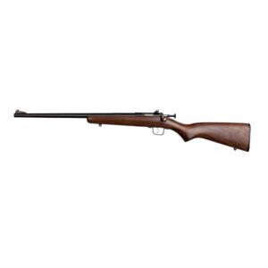 Chipmunk left-hand .22 LR single-shot rifle with blued 16.13 inch barrel and walnut stock
