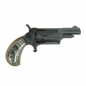 North American Arms 22M Mini Revolver .22 Magnum 5rd Grey Cerakote silver and black grips