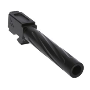 Rival Arms match-grade drop-in barrel for Glock 17 Gen3/4, 1:10 twist, 6-groove, black