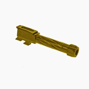 Rival Arms RA20G302E Gold PVD threaded match-grade barrel for Glock 43 3.41 inch