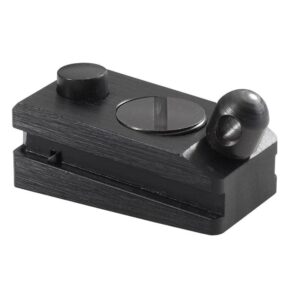 Shooters Ridge Deluxe Bipod Spare Quick Adapter mounting block attached to forward swivel stud