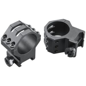 Weaver 6-Hole Aluminum Scope Rings 30mm Medium Matte