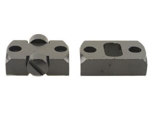 Weaver 2-Piece Grand Slam Steel Dovetail Scope Base - CVA Round Receiver Black