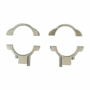Weaver Grand Slam Ruger Style .22 cal Rimfire Scope Rings 1" High Nickel