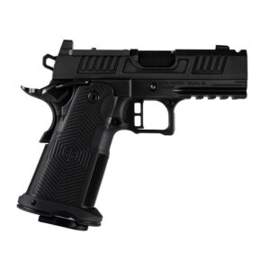 Alpha Foxtrot AF1911 Romulus 9mm compact pistol 3.5-inch ported barrel black DLC
