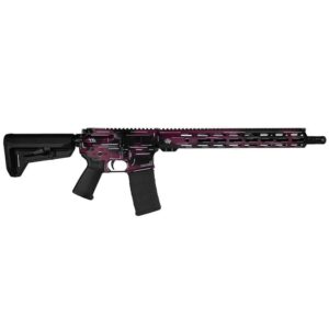 Shark Coast Tactical Anime- Black Cherry 5.56mm rifle 16-inch barrel 15-inch M-LOK