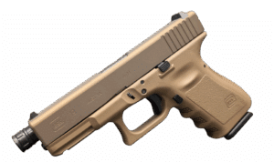 GLOCK 19 Gen 3 two-tone tactical 9mm pistol with 4.01-inch barrel
