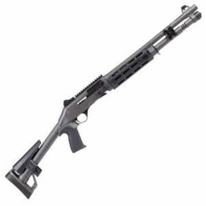 Panzer Arms M4 Speed Pro 12GA grey semi-auto shotgun with 18.5in ported barrel and M-LOK handguard