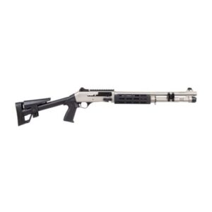 Panzer Arms M4 Speed Pro 12ga nickel with 18.5 inch ported barrel and M-LOK handguard