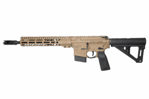 FAXON FIREARMS .338 ARC 12.5-inch pistol in FDE with B5 Systems Magpul brace