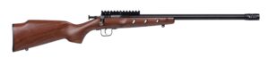 Davey Crickett CRICKETT 22LR blued finish wood stock 16.125 inch heavy barrel
