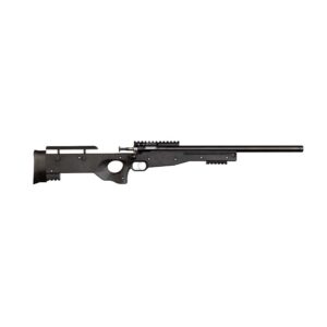 Davey Crickett Crickett KSA2150-BLK full-size .22 LR single-shot rifle with 16.10" threaded bull barrel