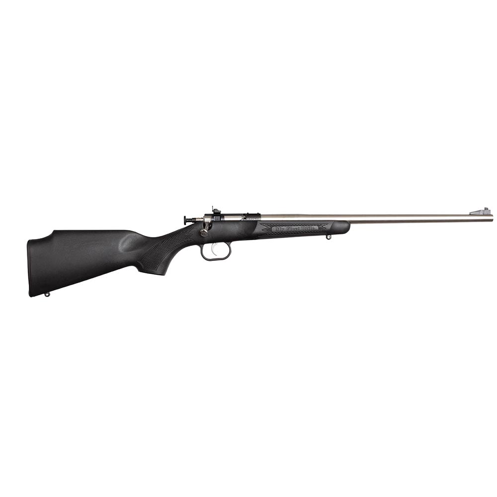 Davey Crickett KSA2295 | .22 WMR Youth 1rd Black Synthetic