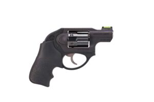 Ruger LCR .32 H&R Magnum 6-round matte black revolver with green fiber optic sights