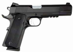 SDS Imports Tisas 1911 Duty B45R .45 ACP 5 inch black Cerakote with rail