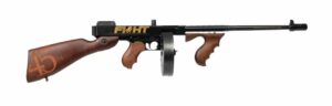 Kahr Arms Thompson 1927A1 Trump Fight .45 ACP 18 inch engraved walnut stock