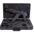 Arsenal SAM7K-56P 7.62x39 AK pistol with plum furniture and included magazines in hard case