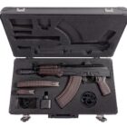 Arsenal SAM7K-56P 7.62x39 AK pistol with plum furniture and included magazines in hard case