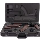 Arsenal SAM7K-56P 7.62x39 AK pistol with plum furniture and included magazines in hard case