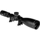 Bresser Alpen Apex 2.5-15x50 rifle scope showing eyepiece and objective