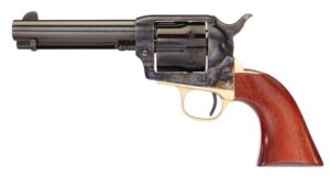 Taylors and Company 1873 Ranch Hand Deluxe revolver .357 Magnum 4.75 inch barrel walnut navy grip